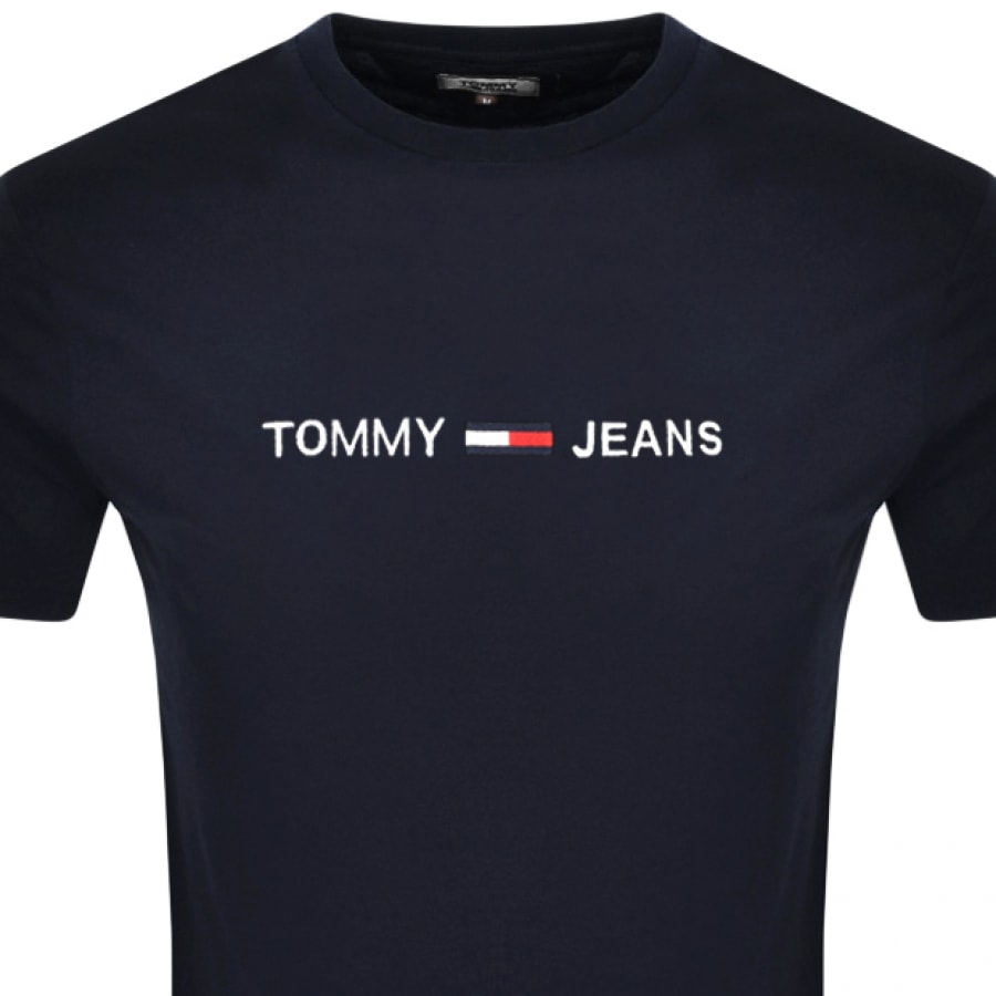 Alternative Image for ProductTommy Jeans Logo T Shirt Navy2